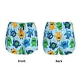 thumbnail image 4 of Disketp Cartoon Monster Print Women's Shorts Workout Shorts for Athletic Gym Running Shorts with Phone Pockets Medium, 4 of 8