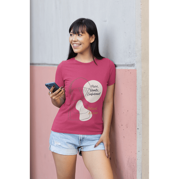 Natural Woman Puff (BL) Short Sleeve T-Shirt EXPRESS DELIVERY