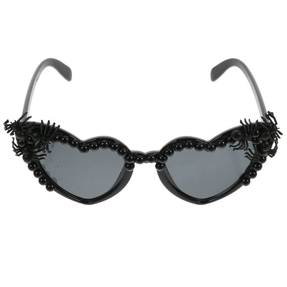 Gafas de araña de Halloween Gafas de sol de araña estilo corazón Gafas de Halloween