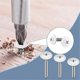 thumbnail image 4 of 8 White Screws Wood Sheet Metal Screw Thread Truss Head Fast Self Tapping White Pan Cabinet Screws, 4 of 5