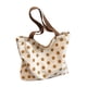 thumbnail image 3 of Bolsa de lona para mujer, bolso informal para viajar, regalo de cumpleaños Lunares de café, 3 of 8