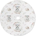 thumbnail image 1 of FMSHPON Little Mom Koala Xmas Christmas Tree Skirt Stand Mat for Holiday Party Decoration Indoor Outdoor 48 inches, 1 of 6
