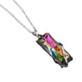 thumbnail image 3 of Colorful Necklace Alloy Material Fashion for Wife Mom Birthday Gifts Sisters Zulema Collar, 3 of 8