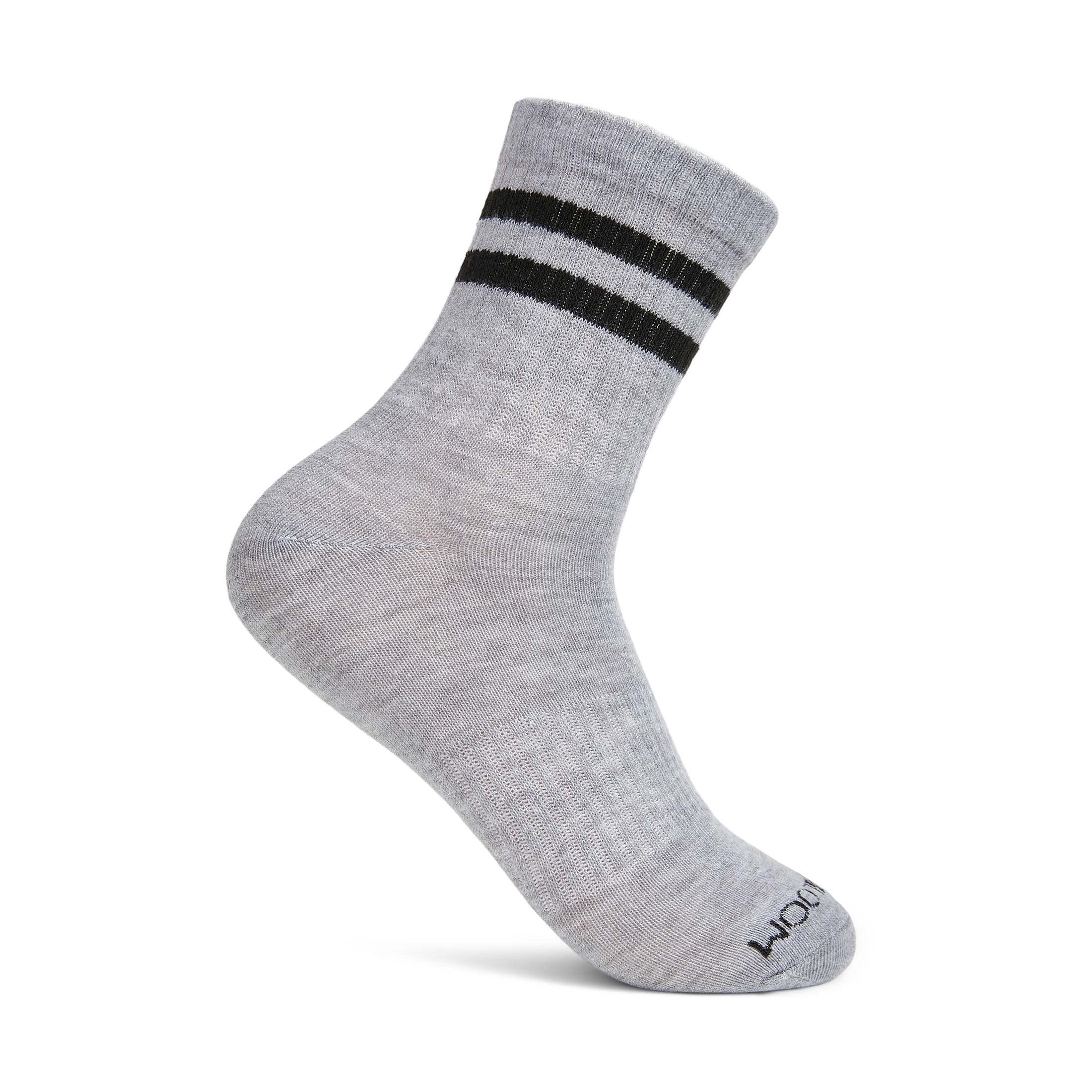 Fruit of the Loom Womens Value Mid Crew Socks, 3-Pack, Sock Sizes 4-10