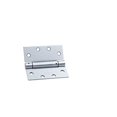 thumbnail image 2 of Global Door Controls 4.5 in. x 4.5 in. Brushed Chrome Steel Spring Hinge - Set of 3, 2 of 3