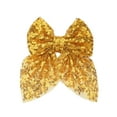 thumbnail image 2 of Sparkly Glitter Sequin Hair Bows for Girls Toddlers Kids Children Teenage, 2 of 2