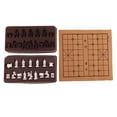 thumbnail image 2 of Portable Vintage Chinese Traditional Chess Resin cotta Chese Pieces, 2 of 7