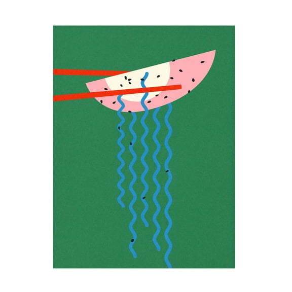 Trademark Fine Art Rosi Feist Hollywood Ramen Canvas Wall Art