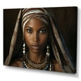 thumbnail image 2 of Designart "Beauty from Samburu in World Cultures I" African American Canvas Art Print, 2 of 5