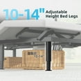 thumbnail image 2 of Yiree Electric Adjustable Bed Frame 11.8 High inch Massage USB Ports, Full Size, 2 of 7