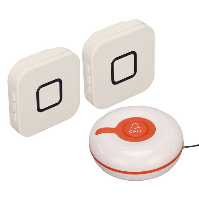 Buscapersonas Inalámbrico para Cuidadores Transmisión de Larga Distancia Monitoreo de Ancianos Botón de Llamada de Alerta de Enfermera