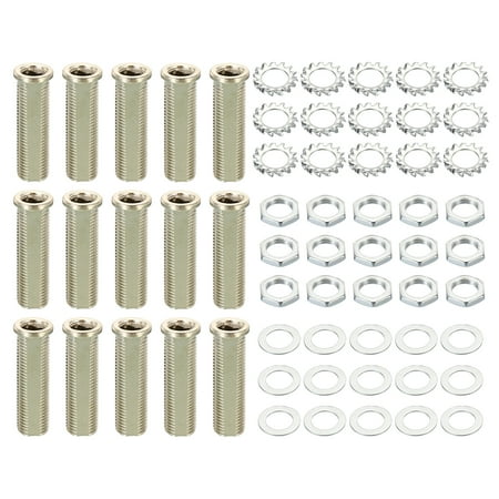 

Uxcell M10 Thread 35mm Tall Round Hollow Screw Bolts Chandelier Bolt Lamp Fasteners 40 Pack