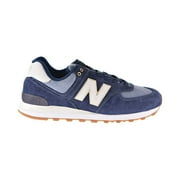 New Balance Men's 574 Shoes Navy with Grey