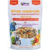 Birds LOVE Natural Garden Blend Bird Food for Parrots, Fruit Seed and Nut Mix for Small Parrots, Lovebirds, Cockatiels and Parakeets, All Natural Daily Bird Food Blend with Fruits and Seeds, 2 lb Bag
