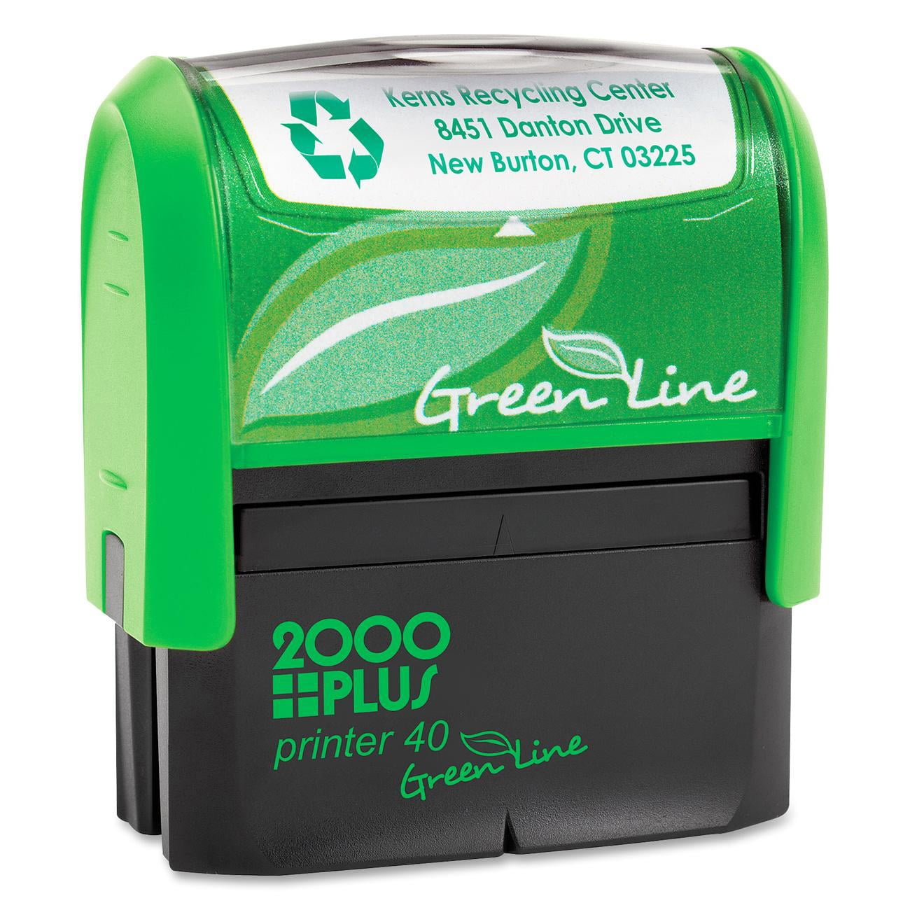 2000 Plus Green Line Selfinking Stamp