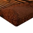 thumbnail image 2 of Ambesonne Forest Fitted Sheet, Fall Hiking Enchanted, Queen Size, Dark Orange Dark Brown, 2 of 3