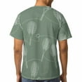 thumbnail image 2 of OUSIMEN Men's short-sleeved printed T-shirt, 2 of 7