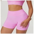 thumbnail image 2 of LYMAYTER Women's Summer Booty Lift Workout Shorts High Waisted Quick-Dry Casual Sportswear S-XL, 2 of 8