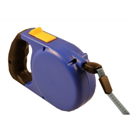Scott Pet Big Gripper RL03 Dog Retractable Lead, Large, 2 to 16 feet, Blue