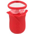thumbnail image 1 of Bloomgasm Lily Lover Clitoral Vibrator, Red, 1 of 8