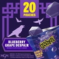 thumbnail image 3 of Gushers Wednesday Fruit Flavored Snacks, Blueberry Grape Despair, Halloween, 20 Count, 16 oz, 3 of 14