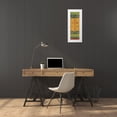 thumbnail image 3 of Grey, Jace 9x18 White Modern Wood Framed Museum Art Print Titled - Spanish cross mate, 3 of 4