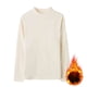 thumbnail image 1 of pstuiky camisas de manga larga para hombre, Suéter de punto cálido de color sólido de moda informal para hombre, manga larga, top redondo camisetas de hombre m, 1 of 6