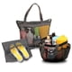 thumbnail image 2 of Bolso reutilizable para mujer, gran capacidad, portátil, de malla para la playa, para ducha, organizador de artículos de tocador de secado rápido, neceser ecológico, neceser de viaje para maquillaje Gao Jinjia LED, 2 of 2