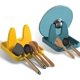 thumbnail image 1 of Paquete de 2 soportes para cucharas de cocina, varios utensilios de cocina antideslizantes resistentes al calor con almohadillas antigoteo, 1 of 5