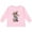 AD-Pink, variant on Western Dilly Donkey Boys Long Sleeve Toddler T-Shirt