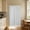 B, variant on No-Drill Hanging Door Curtain, Suspender-Style Fabric Panel for Doorway, Cabinet or Small Window, For Kitchen, Bedroom, Bathroom, Cafe and Apartment Decor, Style A