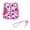 Flower-Pink, variant on Step in Dog Harness and Leash Set, Flower Adjustable Easy Walk Puppy Harnesses, Soft Mesh Pet Vest Harness Small Size Dog Adjustable No Pull Dog Harness for Small Medium Dogs