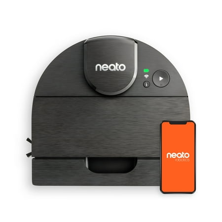 Neato Robotics - D9 Intelligent Wi-Fi Connected Robot Vacuum - Black