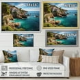 thumbnail image 4 of Designart "Serenity on the Mediterranean in Spain I" Nautical & Beach Floater Framed Wall Decor, 4 of 7