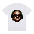 thumbnail image 1 of Camiseta con estampado gráfico del rapero Gunna para hombre y mujer, estilo hip hop, estilo callejero, informal, de verano, de manga corta, de gran tamaño., 1 of 7