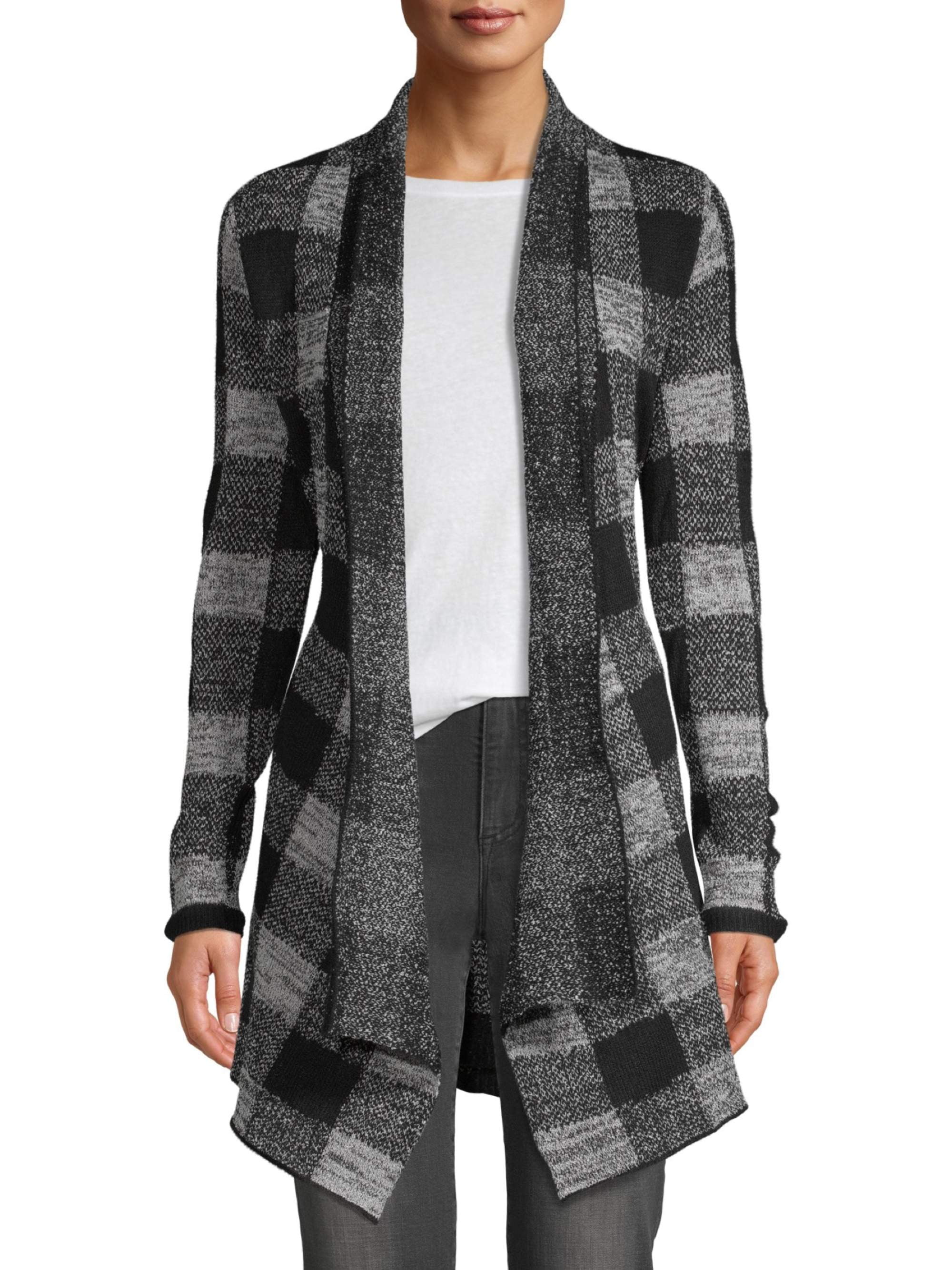 walmart plaid cardigan