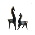 thumbnail image 1 of Ensemble de Figurines de Cheval Abstrait Noir, 1 of 1