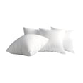 thumbnail image 4 of Home Design Calais Square Throw Pillow Inserts 12x12 Inch, Set of 4, Bedroom & Couch, Soft Decorative Pillow Insert, White, 4 of 6