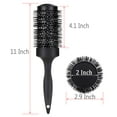 thumbnail image 3 of Perfehair Large Ceramic Round Brush for Blow Drying, 2.9 Inch Ionic Thermal Barrel Hairbrush for Women Blowout, Styling, Curling, Smoothing, Straightening Medium to Long Wavy or Curly Hair, 3 of 10