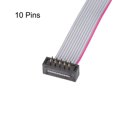 thumbnail image 2 of Cable plano de cinta IDC con conector FC/FD tipo A 10 pines 2.54mm de paso 0.5m de longitud, 2 of 5
