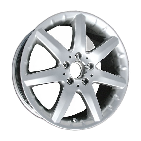 2001-2005 Mercedes C230 17" Silver OEM Factory Wheel Rim A2034012402