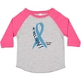 thumbnail image 3 of Inktastic We Will Win Against Prostate Cancer Ribbon Boys or Girls Toddler T-Shirt, 3 of 5