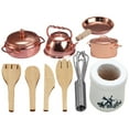 thumbnail image 4 of 1 Set of Educational Mini Cooking Pot Simulation Kitchen Cookware Decorative Miniature Pot, 4 of 5