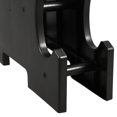 thumbnail image 3 of TEHAUX 2Pcs Dumbbell Shelf Black PP Stable Base Practical Design For Home Gym Use, 3 of 8