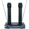 VocoPro VHF-3300 2 Channnel VHF Recharchable Wireless Microphone System
