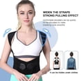 thumbnail image 3 of Corrector de postura VOKOKOYA para mujeres y hombres ajustable, 3 of 7