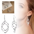 thumbnail image 2 of Pendientes De Mujer Fiesta Elegante Mujer Espiral Lágrima Gota Larga Pendientes Joyería, 2 of 7