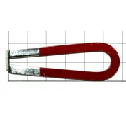 Eisco Labs Horseshoe, U Magnet, Chrome Steel, 5 3/4" x 2"