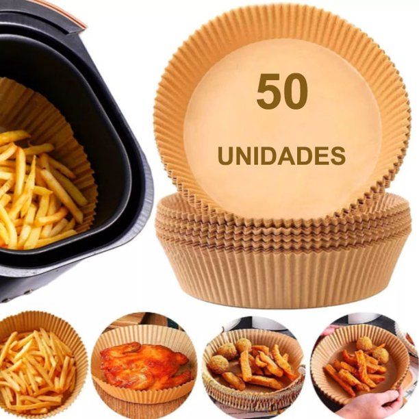 Kit 50/100/150/200 Desechable Antiadherente Airfryer Mold Liner Paper Deng Xun unisex