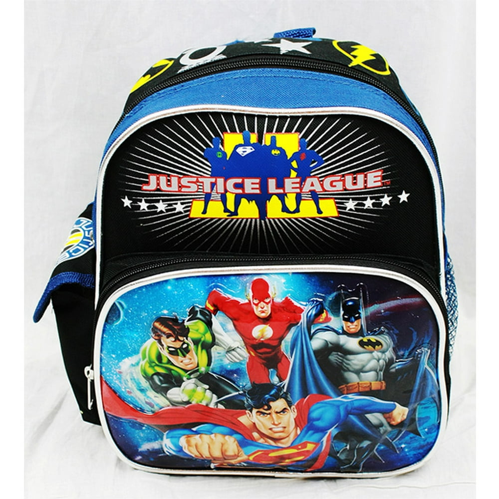 DC Comics Mini Backpack DC Comic Justice League Team New School